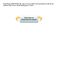 {PDF EPUB} the Anne of Green Gables Storybook Based on The