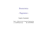 Simple Linear Regression Analysis