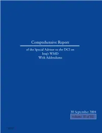 Comprehensive Report