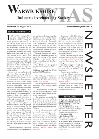 Newsletter from the Chairman