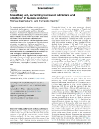 Admixture and Adaptation in Human Evolution Dannemann and Racimo 3