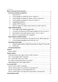Contents Most Frequently Asked Questions