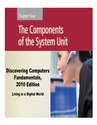 Discovering Computers Fundamentals, 2010 Edition