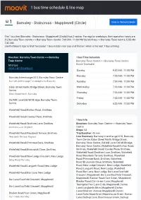 1 Bus Time Schedule & Line Route