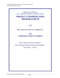 Lokmanya Tilak Terminus Mumbai.Pdf