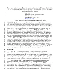 Long-Term Fault Slip Rates, Distributed Deformation Rates, and Forecast Of