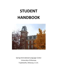 Student Handbook