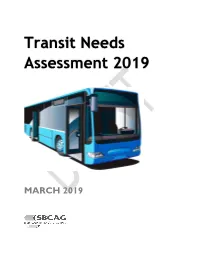 Transit Needs Assessment 2019