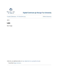 Digital Commons @ George Fox University Luke