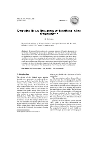 Emerging Ux As the Source of Down Ows in the Chromosphere