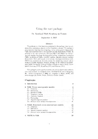Using the Vars Package