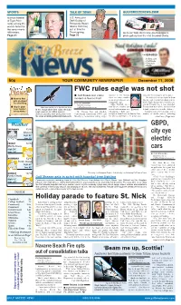 FWC Rules Eagle Was Not Shot ■ Gulf Breeze Man Videos Practice in the Garcon out As the Bird Swooped Over a Pond