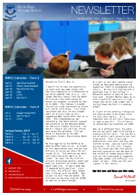 NEWSLETTER 10 September 2019 | Edition 12 | Term 3 | Week 8