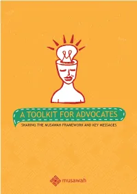 A Toolkit for Advocates