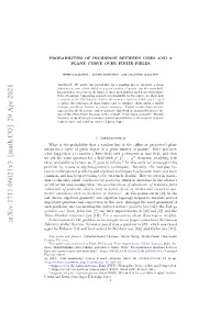 Arxiv:1711.06021V3 [Math.CO] 29 Apr 2021