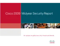 Cisco 2009 Midyear Security Report