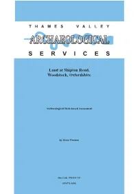 Desk-Based Assessment Report
