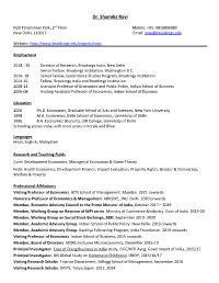 Shamika Ravi's CV