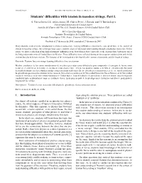 Students' Difficulties with Tension in Massless Strings. Part I