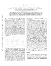 Arxiv:2004.02848V3 [Physics.Atom-Ph] 10 Nov 2020 4 and 3 Vibrational Manifolds and Repump Them Back Into and Spontaneous Emission Events