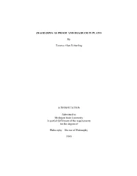 Diagramma As Proof and Diagram in Plato