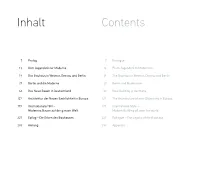 Inhalt Contents