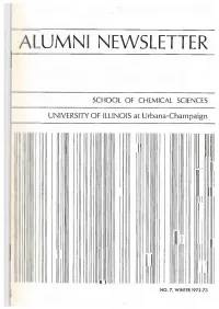 Alumni Newsletter