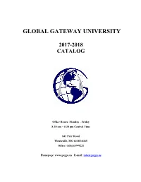 Global Gateway University