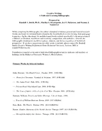 Primary Works by Selected Authors