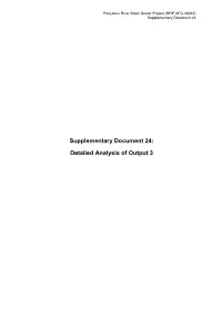 Supplementary Document 24: Detailed Analysis of Output 3