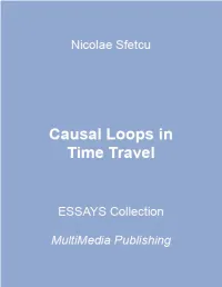 Causal Loops in Time Travel