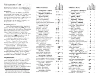 Fish Species Of