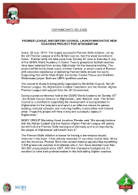 For Immediate Release