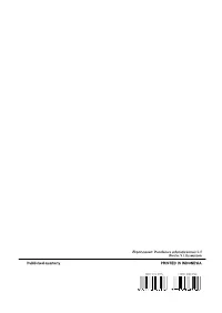 Front Cover: Pandanus Odoratissimus L.F Published Quarterly PRINTED IN
