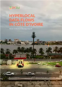 Hyperlocal Data Flows in Côte D'ivoire