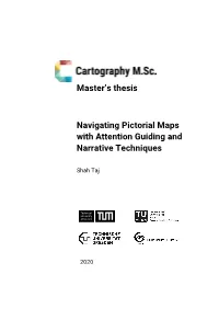 Master's Thesis Navigating Pictorial Maps with Attention Guiding and Narrative Techniques