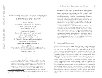 Mechanizing Principia Logico-Metaphysica in Functional Type Theory