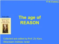 The Age of REASON