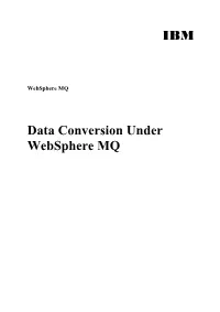 IBM Data Conversion Under Websphere MQ