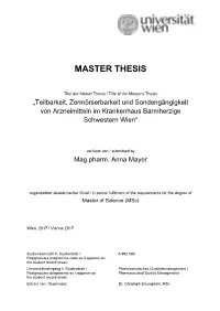 Master Thesis