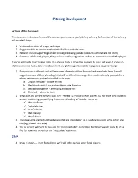 Pitching Development
