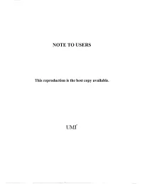 Proquest Dissertations