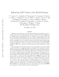 Enhancing LSST Science with Euclid Synergy Arxiv:1904.10439V1 [Astro