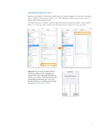 Setting Restrictions in Ios 7