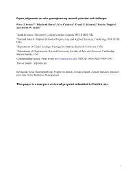 This Paper Is a Non-Peer Reviewed Preprint Submitted to Eartharxiv