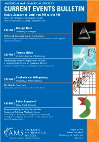 Current Events Bulletin