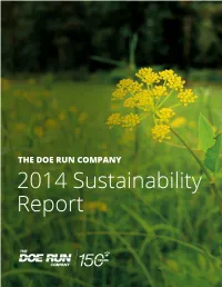 Sustainability Report 2014
