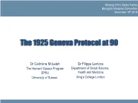 The 1925 Geneva Protocol at 90