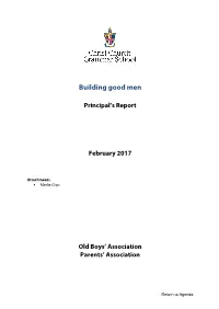 Building Good Men