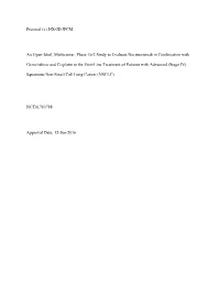 I4X-JE-JFCM an Open-Label, Multicenter, Phase 1B/2 Study To
